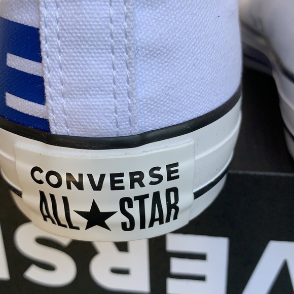 CONVERSE CTAS OX WHITE/BLUE/WHITE MEN’S - Picture 13 of 15